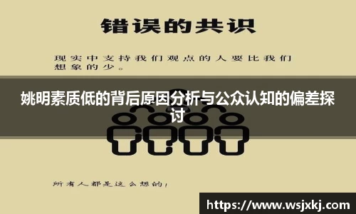 姚明素质低的背后原因分析与公众认知的偏差探讨